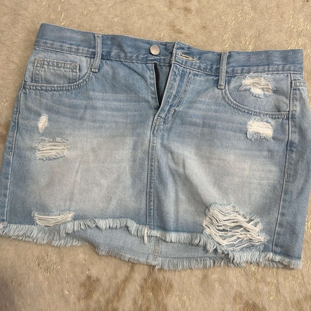 Old navy jean skirt